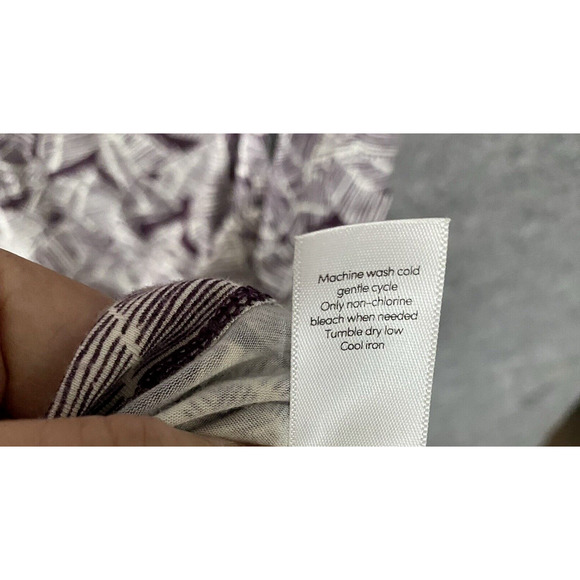 Athleta Santorini Sleeveless Dress Womens Sz 1X Brown Print High Neck Athleisure - Picture 7 of 9